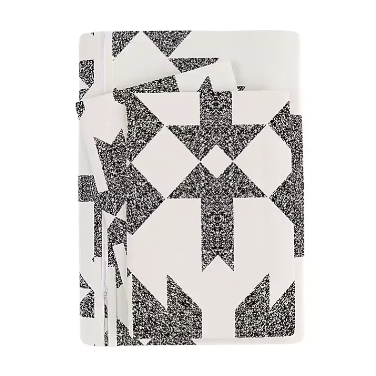 Kirklands Home Duvets|Gray Adobe Diamond 2-pc. Twin Duvet Cover Set