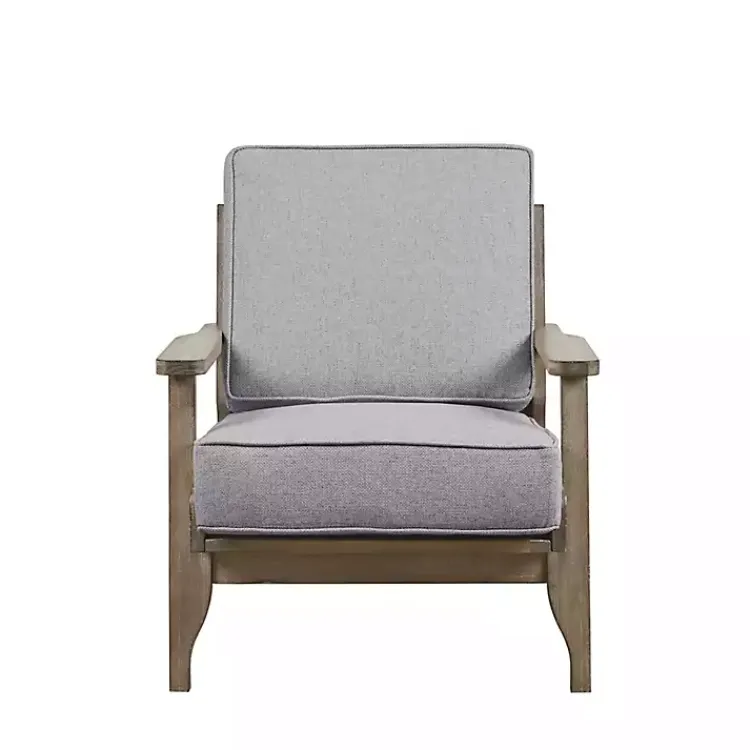 Kirklands Home Accent Chairs|and Distressed Wooden Malibu Accent Chair Gray