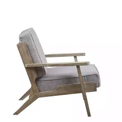 Kirklands Home Accent Chairs|and Distressed Wooden Malibu Accent Chair Gray