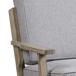 Kirklands Home Accent Chairs|and Distressed Wooden Malibu Accent Chair Gray