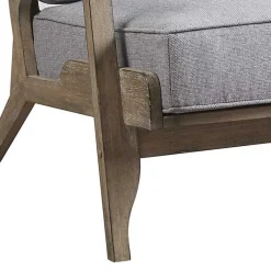 Kirklands Home Accent Chairs|and Distressed Wooden Malibu Accent Chair Gray