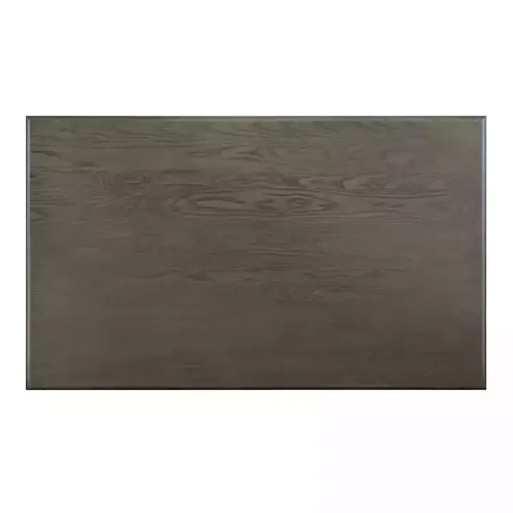 Kirklands Home Dining Tables|Gray and White Two-Toned Wood Dining Table