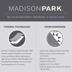 Kirklands Home Curtains & Drapes|Basketweave Curtain Panel Set, 84 in Gray