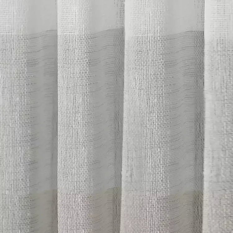 Kirklands Home Curtains & Drapes|Gray Becky Curtain Panel Set, 108 in.