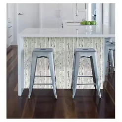 Kirklands Home Wall Murals & Wallpaper|Birch Peel & Stick Wallpaper Gray