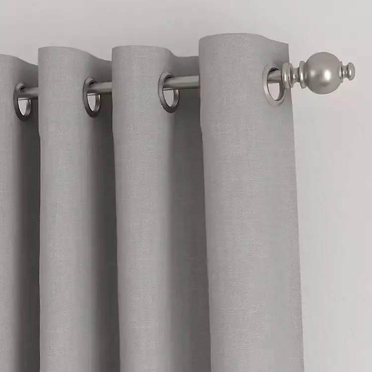 Kirklands Home Curtains & Drapes|Blackout Curtains, 84 in. Gray