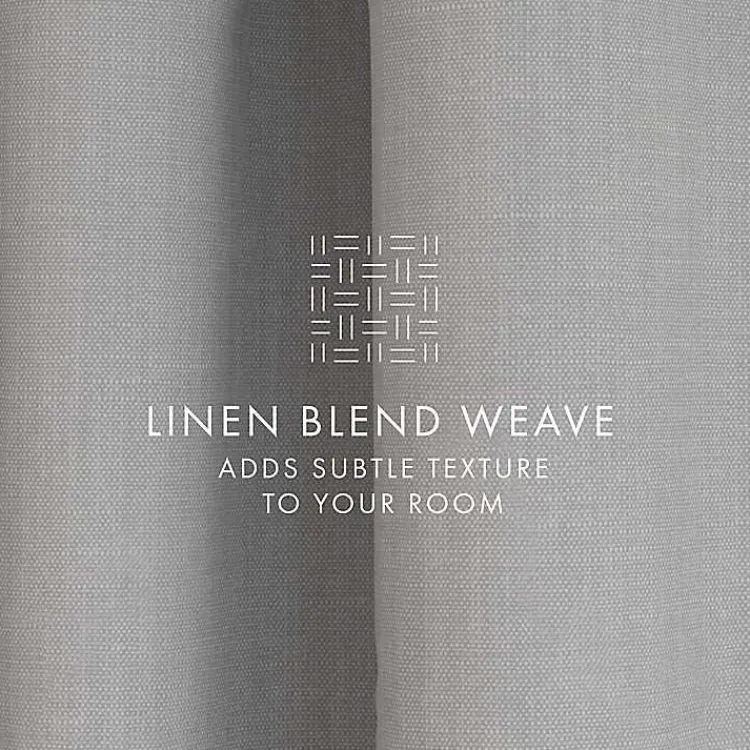 Kirklands Home Curtains & Drapes|Blackout Curtains, 84 in. Gray