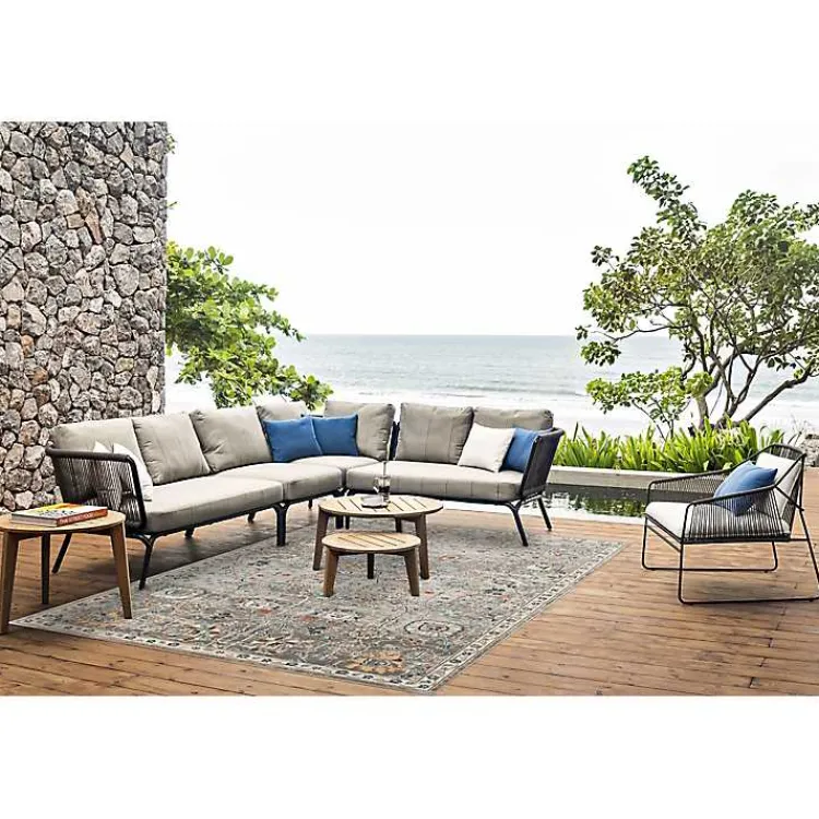 Kirklands Home Area Rugs|Bohemian Area Rug, 7x9 Gray