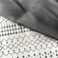 Kirklands Home Duvets|Gray Bohemian 3-pc. King Duvet Cover Set