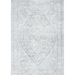 Kirklands Home Area Rugs|Brentwood Traditional Area Rug, 5x7 Gray