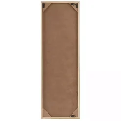 Kirklands Home Wall Plaques|Carved Wood Laurel Branches Panel Wall Plaque Gray