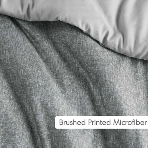 Kirklands Home Comforters|Chambray 3-pc. Full/Queen Comforter Set Gray