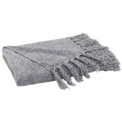 Outlet Chenille Throw with Fringe Blankets & Throws