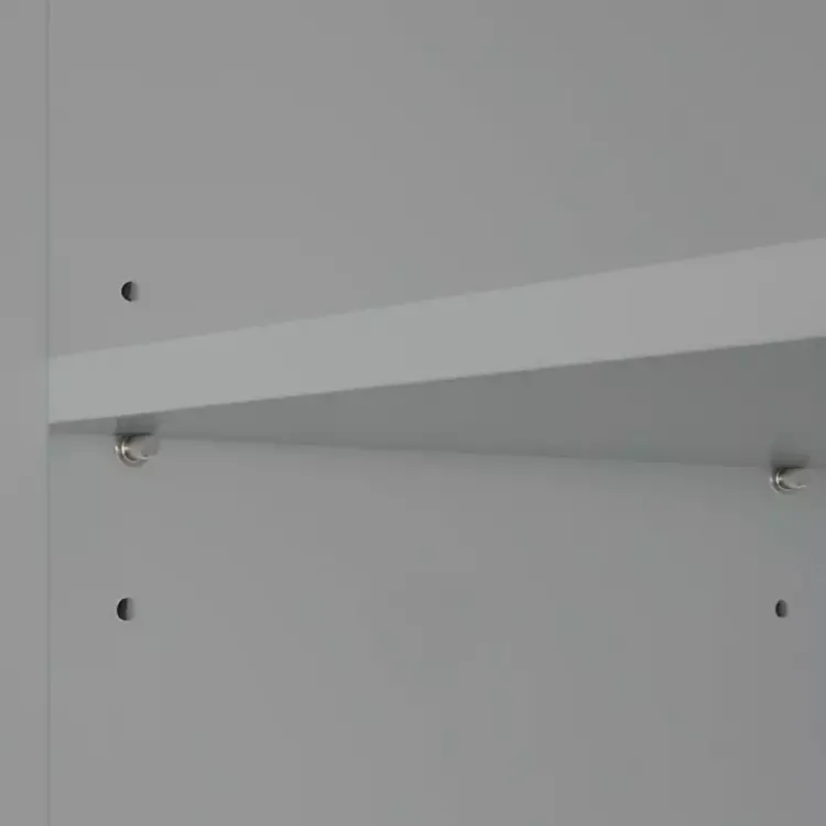 Kirklands Home Bathroom Furniture|2-Door Floor Cabinet Gray