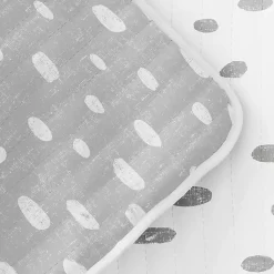 Kirklands Home Quilts|Gray Dotted Reversible 3-pc. King Quilt Set