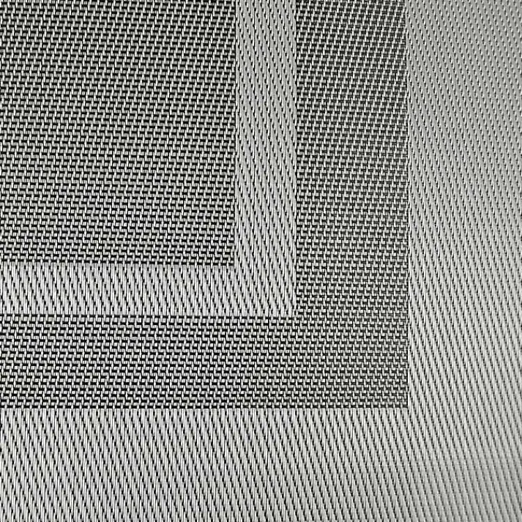 Kirklands Home Table Linens|Double Frame Placemats, Set of 6 Gray