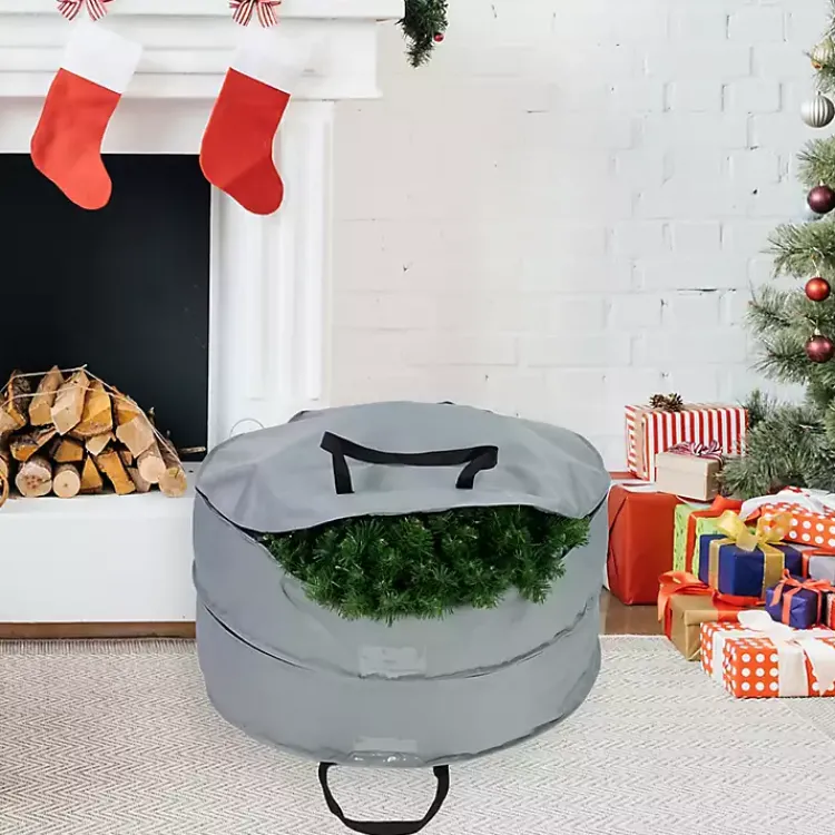 Online Double Wreath Storage Bag Seasonal Storage