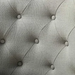 Kirklands Home Office Furniture|Dylan Upholstered Office Chair Gray