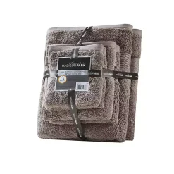 Kirklands Home Bath Towels|Egyptian Cotton 6-pc. Towel Set Gray