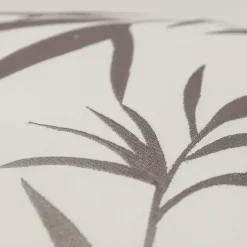 Outlet Gray Embroidered Botanical Throw Pillow Pillows