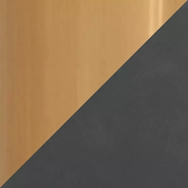 Kirklands Home Bar Stools & Counter Height Stools|Faux Leather Marge Counter Stools, Set of 2 Gray