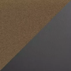 Kirklands Home Accent Chairs|Faux Leather Scooped Accent Chairs, Set of 2 Gray