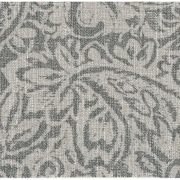 Kirklands Home Dining Chairs|Floral Parsons Dining Chairs, Set of 2 Gray