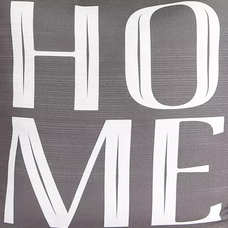 New Gray Home Sentiment Pillow Pillows