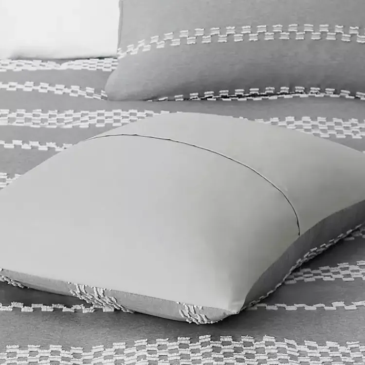 Kirklands Home Comforters|Jacquard 5-pc. Full/Queen Comforter Set Gray
