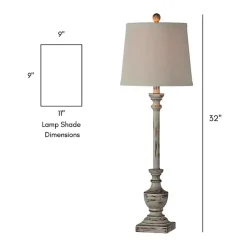 Kirklands Home Buffet Lamps|Joelle Buffet Lamps, Set of 2 Gray