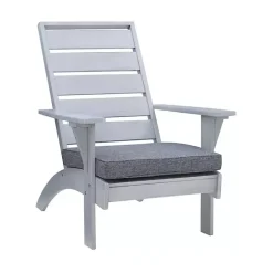 Kirklands Home Outdoor Seating|Lanier Chair with Cushion Gray