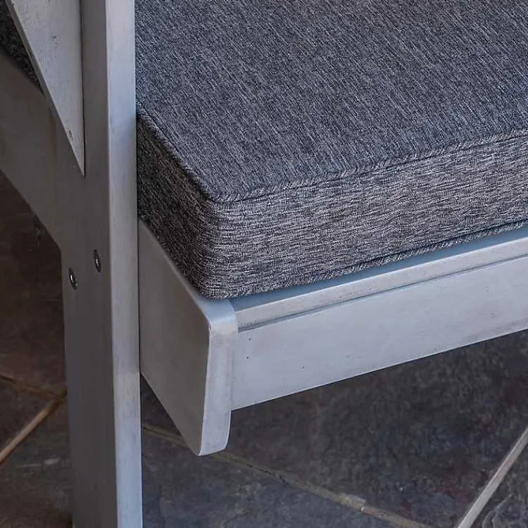 Kirklands Home Outdoor Seating|Lanier Chair with Cushion Gray