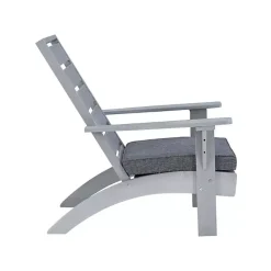 Kirklands Home Outdoor Seating|Lanier Chair with Cushion Gray