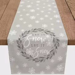 Let It Snow Table Runner, 72 in. Christmas Dining & Entertaining