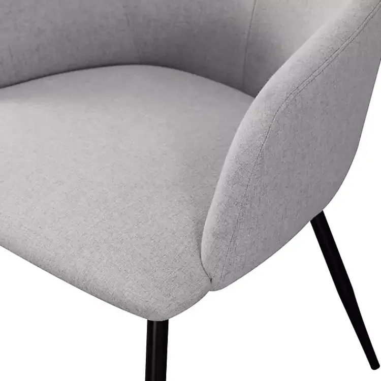 Kirklands Home Dining Chairs|Lily Upholstered Dining Chairs, Set of 2 Gray