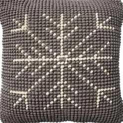 Online Looped Snowflake Pillow Christmas Pillows