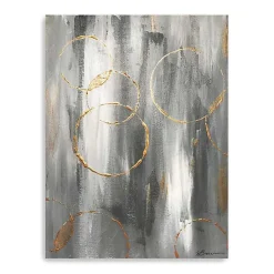 Kirklands Home Canvas Art|Gray Matter Abstract Canvas Art Print