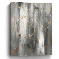 Kirklands Home Canvas Art|Gray Matter Abstract Canvas Art Print