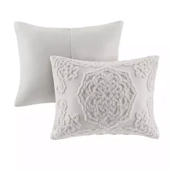 Kirklands Home Comforters|Medallion Full/Queen 3-pc. Comforter Set Gray