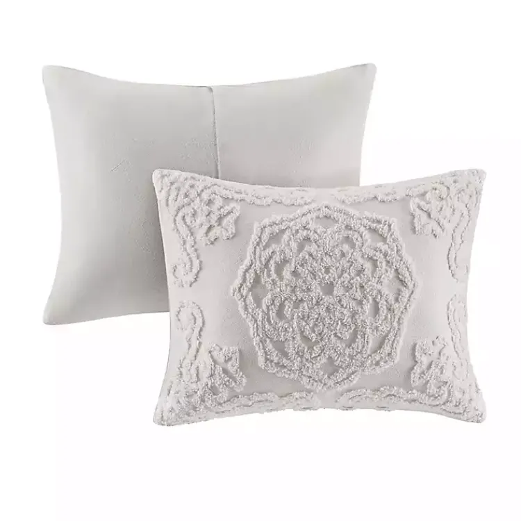 Kirklands Home Comforters|Medallion Full/Queen 3-pc. Comforter Set Gray