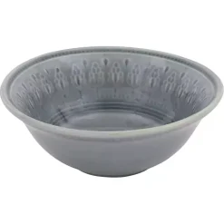 Kirklands Home Dinnerware|Medallion 16-pc. Ceramic Dinnerware Set Gray