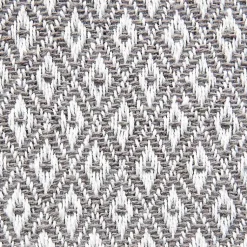 Kirklands Home Table Linens|Mini Diamond Fringe End Table Runner, 108 in. Gray