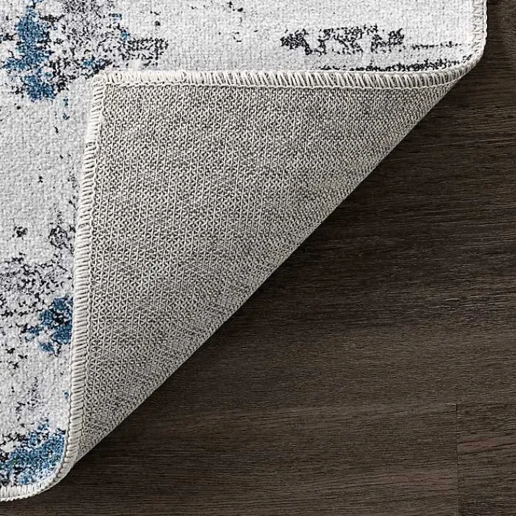 Kirklands Home Accent Rugs|Gray Modern Abstract Washable Runner