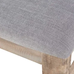 Kirklands Home Dining Chairs|Gray Natural Wooden Sonoma Dining Chairs, Set of 2 Tan