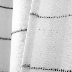 Kirklands Home Curtains & Drapes|Gray Ombre Stripe Curtain Panel Set, 84 in.