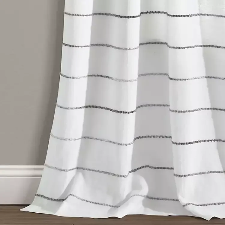 Kirklands Home Curtains & Drapes|Gray Ombre Stripe Curtain Panel Set, 95 in.