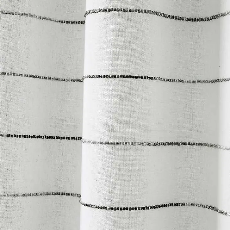 Kirklands Home Curtains & Drapes|Gray Ombre Stripe Curtain Panel Set, 95 in.
