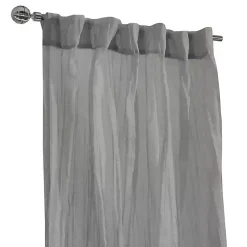 Kirklands Home Curtains & Drapes|Paloma Curtain Panel, 108 in. Gray