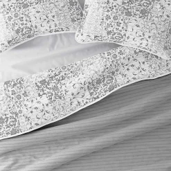 Kirklands Home Quilts|Gray Patchwork Reversible 2-pc. Twin Quilt Set