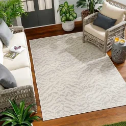 Kirklands Home Outdoor Rugs|Gray Ravello Outdoor Rug, 5x7